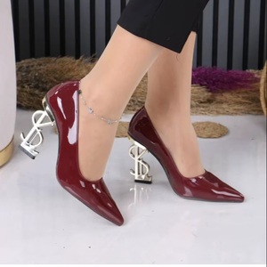 Zapatos de tacón alto para mujer, zapatos casuales clásicos, zapatos de 7 cm, tallas 36-40, hechos en Turquía - Product Image 1