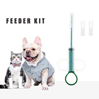 Kit d'alimentation pour animaux Cat Pill Shooter pillerGun Dog Pill Shooter Cat Tablet Soft Tip Seringue Animaux Medical Feeding Dispenser Tools