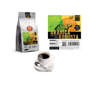 Granos de café orgánico Arábica y Robusta de Hucafood tostado medio de alta calidad con servicio OEM ODM de Vietnam - Product Image 5