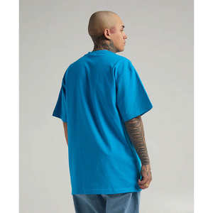 Camiseta de Manga Corta con Cuello Redondo de Algodón Grueso para Hombre Pro Club, Estilo Shaka Wear, Camiseta Informal Lisa de Gran Peso para Adultos - Product Image 6