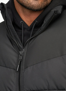 Hombres al aire libre Anti Uv Refl Chaqueta resistente al agua de secado rápido de manga larga luz bolsillo Puffer Bubble Jacket - Product Image 3
