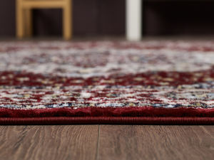 Alfombra turca de lujo hecha a máquina, color rojo Shiraz, premium para sala de estar, del fabricante de Gaziantep. - Product Image 4