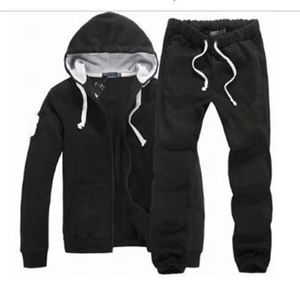 Sudadera Deportiva con Capucha y Cremallera Completa para Hombre, de Peso Medio, Poliéster/Algodón, Transpirable, Ecológica, Anti-UV, para Correr, Invierno, Color Sólido - Product Image 5