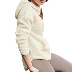 Sweat à capuche à fermeture éclair 1/4 en coton 100% de haute qualité pour homme, streetwear décontracté d'automne - Product Image 2