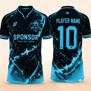 เสื้อฟุตบอลสั่งทำจากโรงงานโดยตรง ชุดทีมฟุตบอลระบายอากาศได้ดี ผู้ผลิตเสื้อฟุตบอลแบบ OEM ODM - Product Image 3