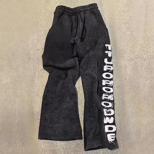 ¡Novedad de 2025! Pantalones acampanados de algodón acampanados con estilo para hombre, producto de Venta caliente a un precio - Product Image 3