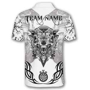 Camiseta de Dardos Unisex con Estampado por Sublimación Completo, Personalizable con Nombre de Jugador y Logotipo del Equipo para una Apariencia Profesional - Product Image 3