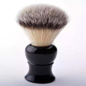 Brocha de Afeitar para Hombre ASAP Ecológica de Alta Calidad Personalizada con Cerdas de Jabalí y Mango de Madera Negro, Marca Privada, Asequible - Product Image 3