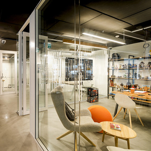Frameless Glass <strong>Wall</strong> <strong>Movable</strong> Office <strong>Partition</strong> <strong>Wall</strong> Good <strong>Sound</strong> Insulation Effect <strong>Partition</strong> - Product Image 2