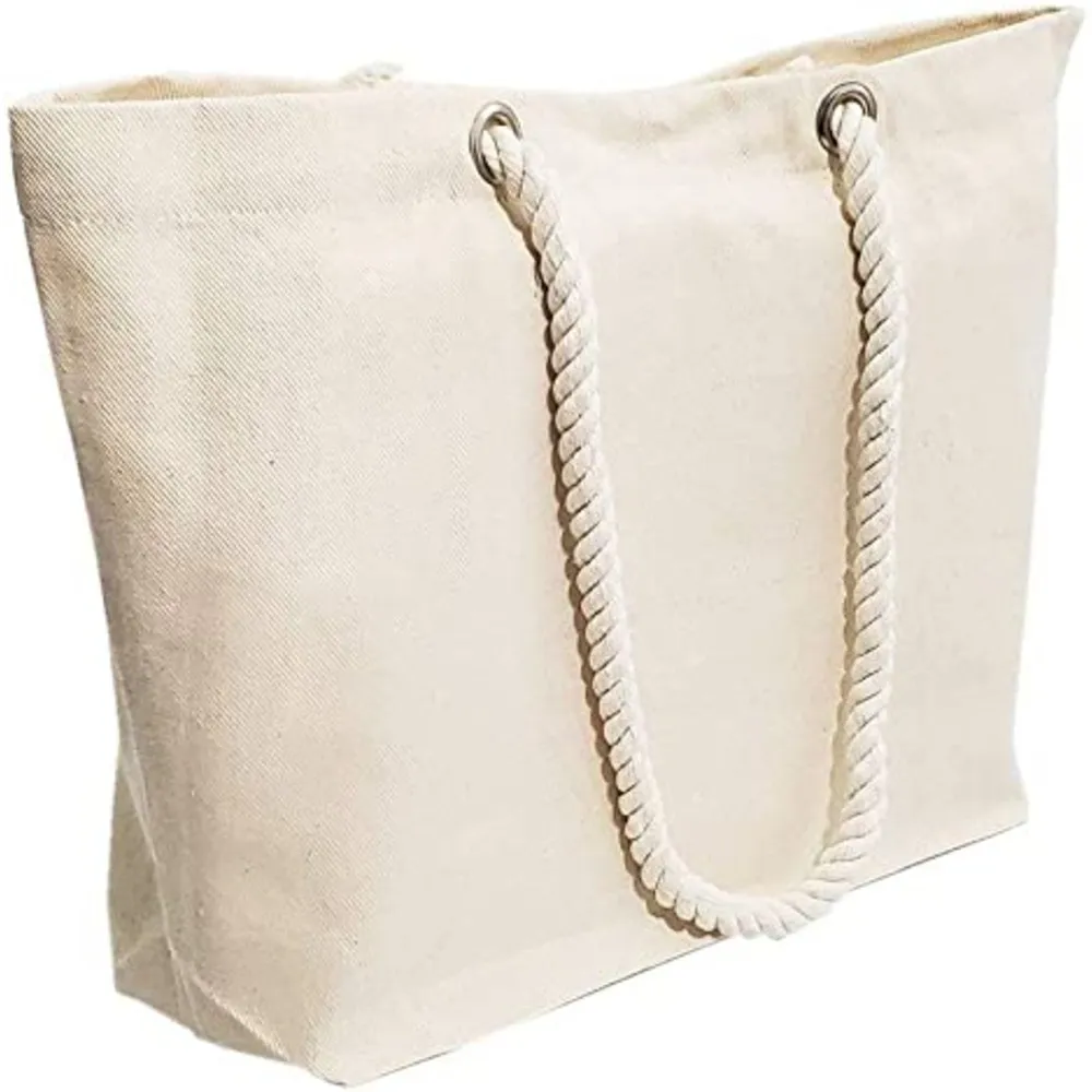 Bolso de compras de lona de algodón reciclado ecológico impreso personalizado al por mayor con logotipo OEM bolso de compras de lona de alta calidad