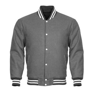 High Quality Custom Chenille Embroidery Patch Stand Collar Men's Baseball Jackets Oversized Letterman Varsity Jackets for Winter - Product Image 1