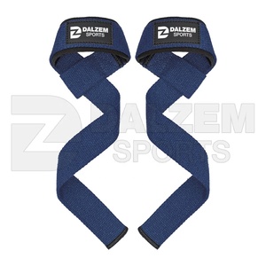 Levantamiento de pesas personalizado, correas de entrenamiento físico, soporte acolchado de neopreno, correa de algodón, muñequeras para levantamiento de pesas - Product Image 1