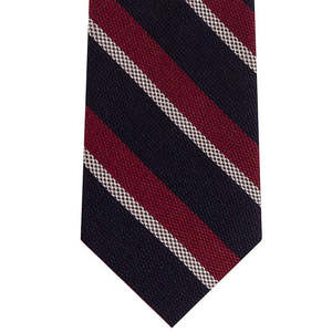 Cravate Jacquard Slim pour Homme Tommy Hilfiger, Taille Standard, Imprimé Floral Rouge, en Microfibre Soie-Polyester, Style Formel - Product Image 3