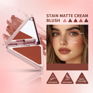 Crème Blush Naturel Nude Maquillage Haute Couleur Fini Mat Longue Durée Doux et Lisse Couleur Joues - Product Image 2