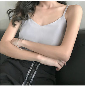 Ropa Deportiva de Alta Calidad y Económica para Mujer, Camiseta sin Mangas Transpirable de Punto, Camiseta Informal para Fisicoculturismo, Diseño con Logotipo Frontal y Pluma, Venta al por Mayor - Product Image 5