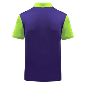 เสื้อโปโลเล่นกอล์ฟแขนสั้นสำหรับผู้ชายเสื้อโปโลผ้าโพลีเอสเตอร์แห้งเร็วระบายอากาศได้ดีดีไซน์ซับลิเมชันขนาดใหญ่พิเศษ - Product Image 3