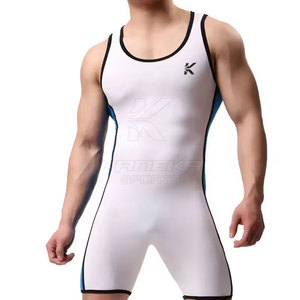 Maillots de lutte pour hommes de haute qualité, confortables, sur mesure, une pièce, logo sur le devant, séchage rapide, respirants, légers, vente en gros - Product Image 6