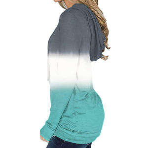 Conjunto de sudaderas con capucha de alta calidad para mujer, sudaderas con capucha bordadas personalizadas para mujer, Sudadera con capucha de talla estadounidense para mujer - Product Image 6