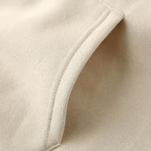 Avant du métier à tisser Odm Oem unisexe pull couleur unie grande taille automne hiver Logo personnalisé surdimensionné Slim Fit sweats à capuche - Product Image 3