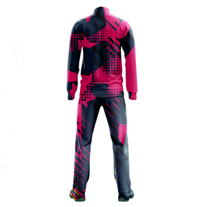 Survêtement d'entraînement personnalisé de haute qualité à séchage rapide survêtement à impression par sublimation par transfert de chaleur survêtement respirant en polyester pour hommes - Product Image 2