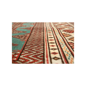 Aalam Green Flat Weaves Wool <b>Rugs</b> Paem-1249 Handmade Geometric Rectangle Jute <b>Rug</b> for Home <b>Bedside</b> Hallway Model <b>Bedside</b> <b>Rug</b> - Product Image 3