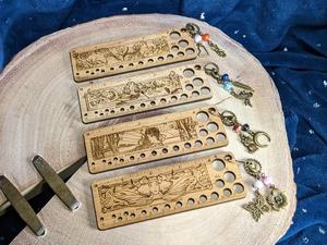 Delarchi MC57 Customizable Wooden Photo Frame with Embossing & Letterpress 2-color Printing-<b>Gift</b> <b>for</b> <b>Knitters</b> - Product Image 6