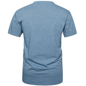 T-shirts décontractés pour hommes en coton 100% respirant et confortable, style hip-hop oversize, contraste de couleurs, faible MOQ - Product Image 4