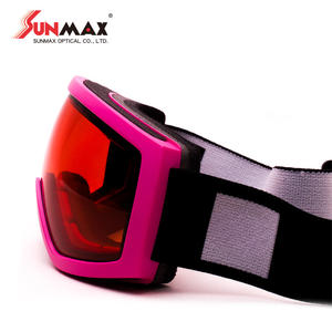 <b>Kids</b> Snowboard <b>Goggles</b> OTG with Cylindrical Anti-Fog Lens and None Slip Adjustable Strap - Product Image 4