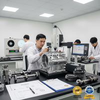 Piezas de automóvil mecanizadas CNC de alta precisión Engranaje de motor de acero inoxidable y componentes de transmisión de proveedor de fabricante confiable