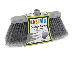 ชุดไม้กวาดและที่ตักขยะเส้นใยยาววัสดุหัว PP มีดีไซน์ไม้สำหรับทำความสะอาดพื้นสินค้าขายส่งที่ดีที่สุด - Product Image 1