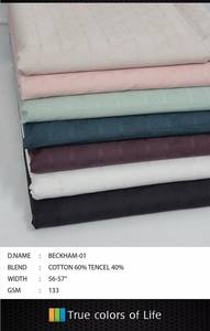 Tela de mezcla de algodón de primera calidad para ropa, suave, suave, respetuosa con el medio ambiente, pedidos al por mayor, MOQ 50 metros - Product Image 2