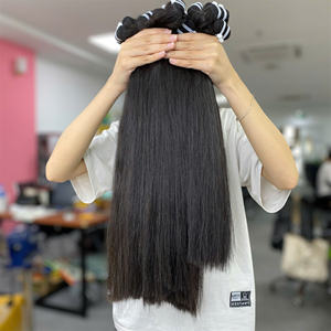 VQHAIR Extensions de cheveux Remy vietnamiennes à double tirage, prix d'usine, extensions de cheveux humains bouclés birmans 100gr/1 paquet compétitif - Product Image 6