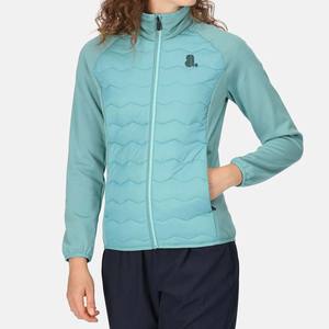 Chaqueta Híbrida de Invierno para Mujer, con Cierre, Ajustada, Ligera, Acolchada, con Cuello Alto y Resistente al Viento - Product Image 2