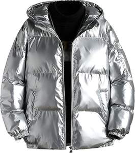 Chaquetas acolchadas para hombre con soporte de nuevo diseño, venta al por mayor, gran oferta, abrigos de burbujas acolchados personalizados, chaqueta de bombardero gruesa y cálida para invierno para hombre - Product Image 6