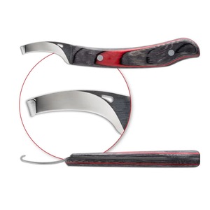 Hoof Pick Horse Trimming with <b>Sharpened</b> Stainless Steel <b>Blade</b> and Sheet Handle Reusable Farrier Tools for Animals - Product Image 5