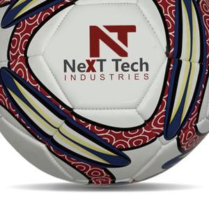 Balón de entrenamiento de fútbol de Next Tech Industries, material de PU para fines de entrenamiento con diseño personalizado y logotipo personalizado - Product Image 6