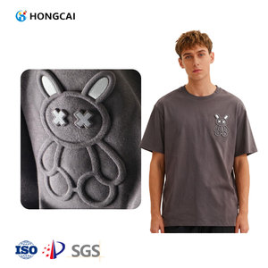 Transferencias Térmicas 3D en Relieve para Camisetas HONGCAI: Diseños de Osos Modernos, Impresión y Procesamiento de Logotipos Personalizados - Product Image 1