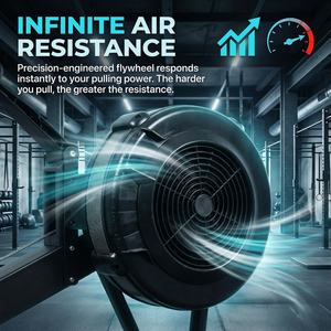 Máquina de Esquí de Interior de Alta Resistencia VIGFIT con Soporte de Piso para Gimnasio Comercial, Estudio, Rendimiento Deportivo, Ejercicio de Cuerpo Completo - Product Image 3