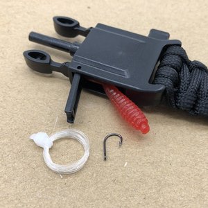 Equipo de Seguridad y Supervivencia, Pulsera de Supervivencia de Paracord de Nailon con Kit de Pesca, Brújula y Silbato, Cumple con la Norma OCC, para Uso en Exteriores - Product Image 2