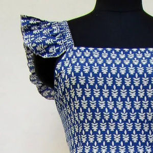 Robe Maxi pour Femme à Imprimé Floral Décolleté Carré avec Bretelle Arrière Robe Maxi pour Femme Robe Hippi de Plage d'Été - Product Image 2