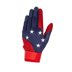 Últimos guantes de bateo de softbol con logotipo personalizado Guantes deportivos de servicio OEM Guantes de bateo de béisbol de cuero digital de calidad superior - Product Image 2