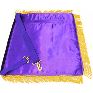 Delantal masónico Grand Lodge Master bordado a mano a la venta precio más bajo nuevo diseño masónico de alta calidad Ronpex - Product Image 2