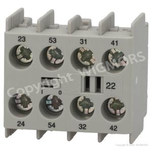 บล็อกหน้าสัมผัสเสริม Danfoss CBN-22 2NO+2NC 037H3515 - Product Image 1