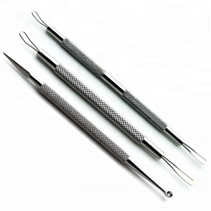 Acne Treatment Set Beauty Care Instruments Premium Stainless Steel 3 Pcs <b>Blackhead</b> <b>Remover</b> Whitehead <b>Remover</b> <b>Tools</b> - Product Image 3