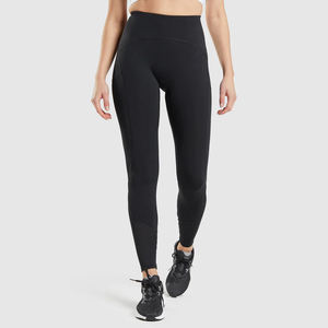 Customized Logo Printing Sexy Breathable Lightweight High Quality Women's Elastic Waist Seamless Sustainable Leggings for - Product Image 1