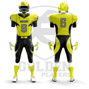 2024 nueva llegada de alta calidad profesional hecho fútbol americano Jersey bordado personalizado camisas hombres mujeres Unisex uniformes - Product Image 1