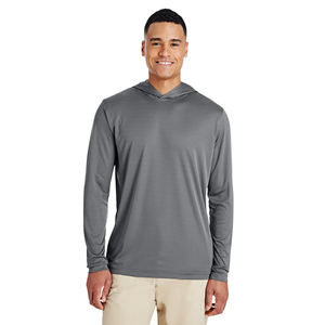 T-shirt à manches longues en tissu jersey populaire éco-tri-mélange Sweat à capuche - Product Image 1