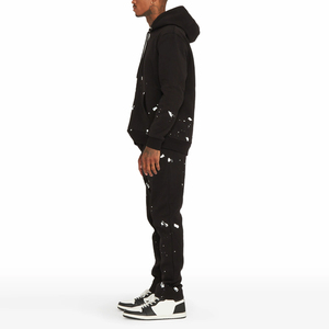 Combinaison de jogging pour homme, combinaison de sport Survêtement pour homme Bas de jogging pour homme Bas de jogging pour homme Survêtement pour homme Coutures surdimensionnées, Colo - Product Image 5