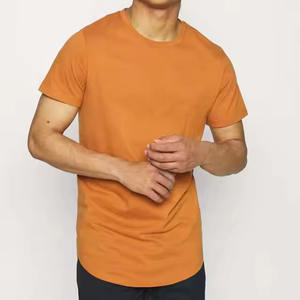 T-shirts de sport légers pour hommes Col ras du cou élastique Manches courtes Design Séchage rapide Respirant Vêtements d'entraînement pour la course à pied Loose - Product Image 1