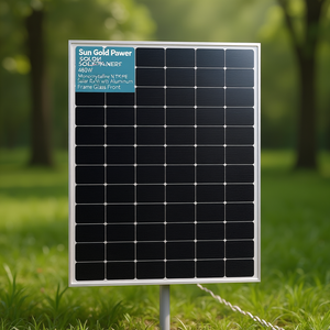 Panneau solaire monocristallin de type N Sun Gold Power 460W avec cadre en aluminium et face en verre - Product Image 3